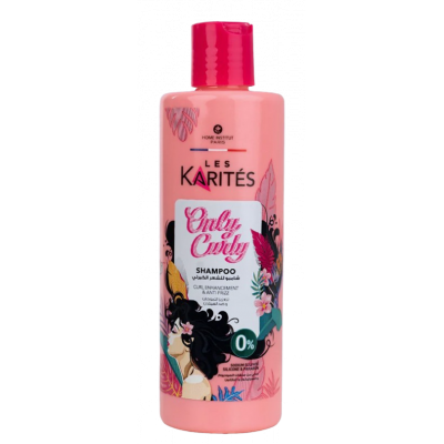LES KARITES ONLY CURLY SHAMPOO — CURL ENHANCEMENT & ANTI-FRIZZ 400 ML